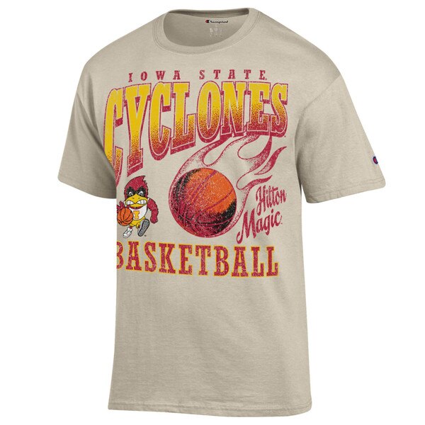 Champion Iowa State Basketball Oatmeal Short Sleeve T-Shirt